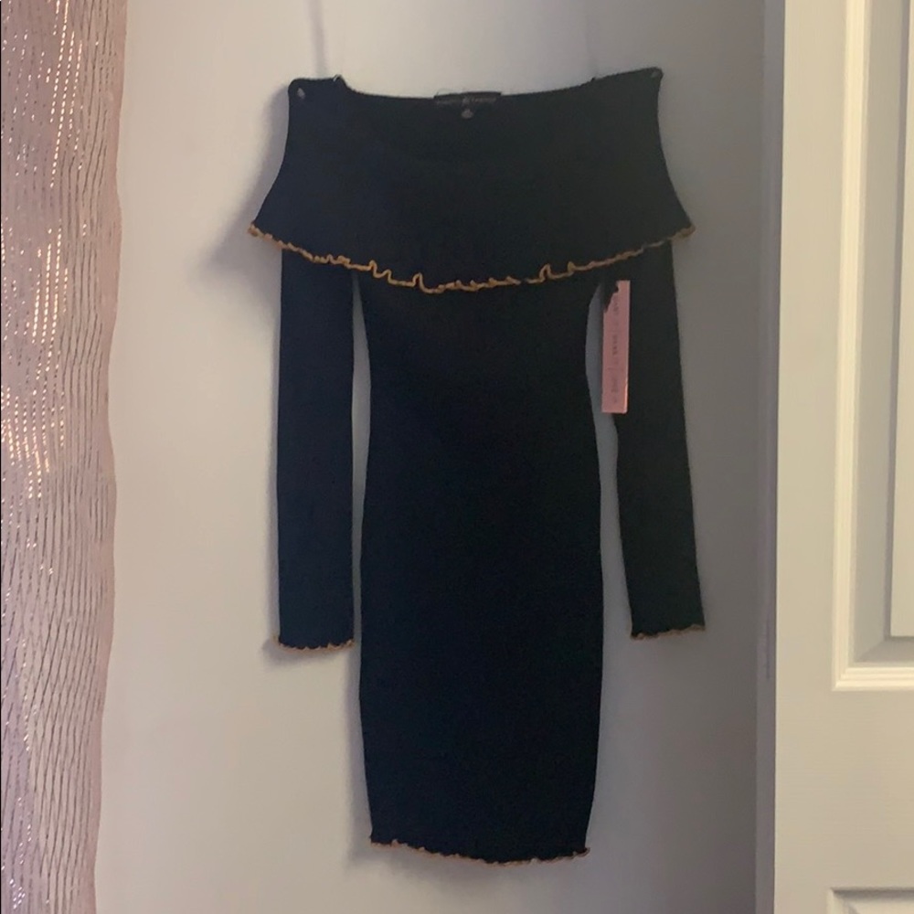 Off the shoulder dress